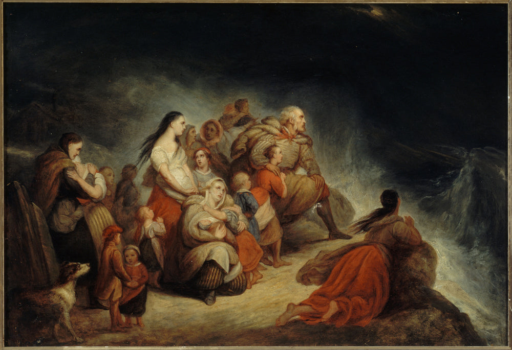 La tempête - Ary Scheffer - Alpha Reproduction