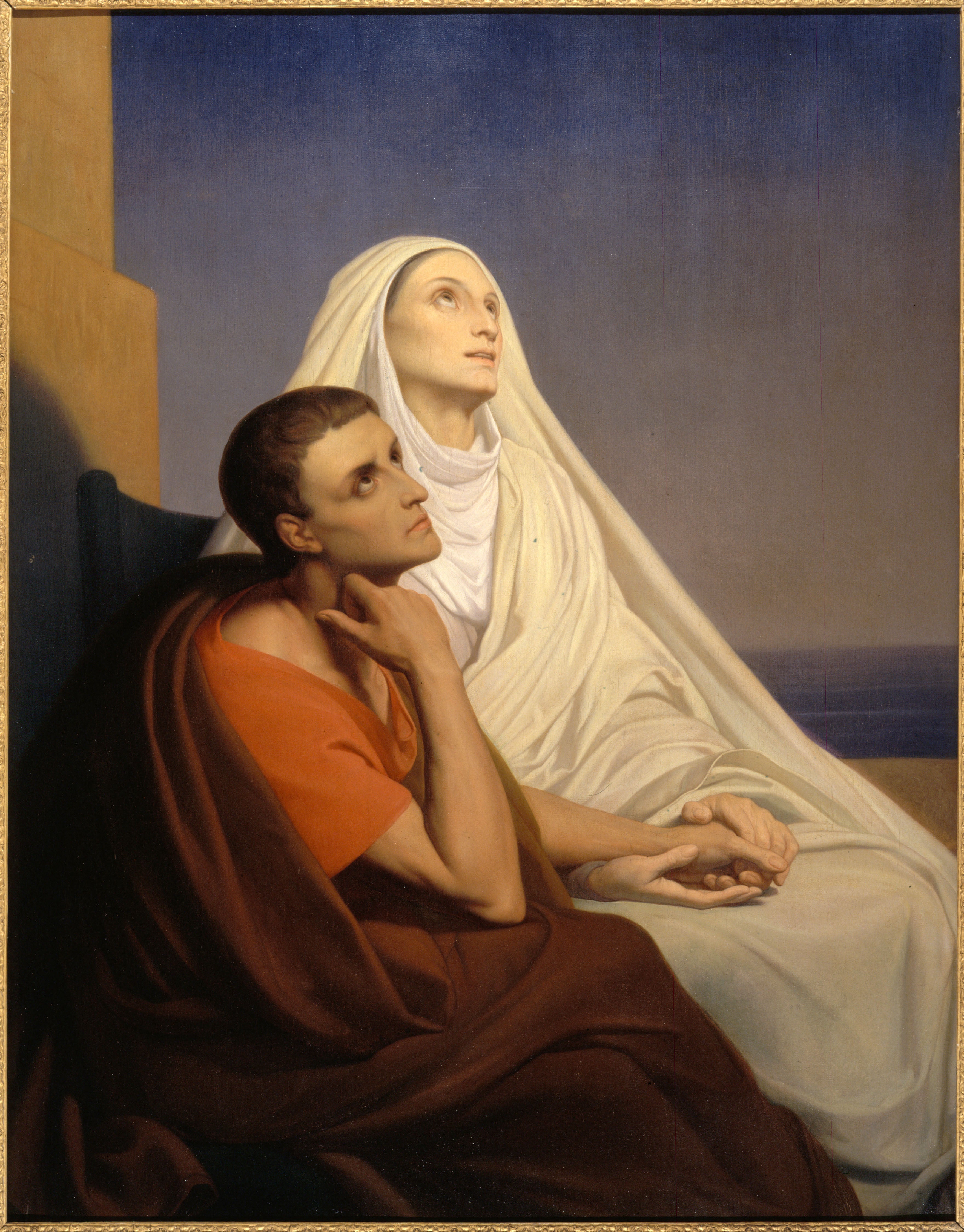 Saint Augustin et Sainte Monique - Ary Scheffer