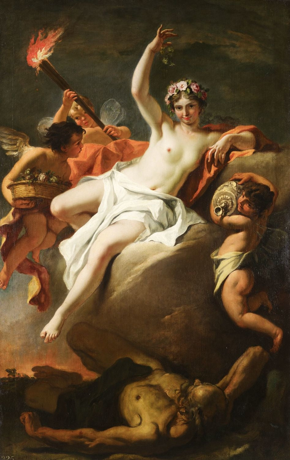 Aurore et Tithon - Sebastiano Ricci