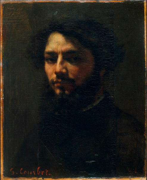 Autoportrait - Gustave Courbet