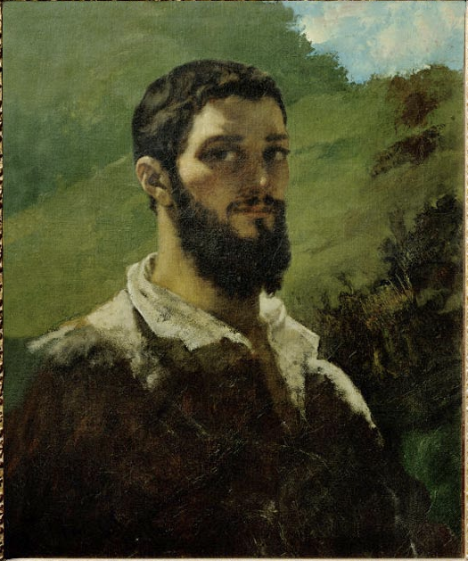 Autoportrait - Gustave Courbet