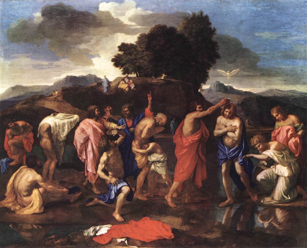 Le Baptême - Nicolas Poussin - Alpha Reproduction