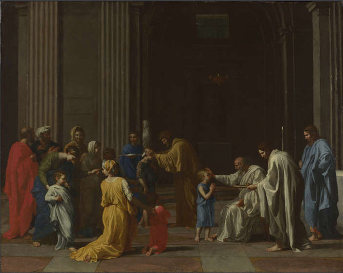 La Confirmation - Nicolas Poussin - Alpha Reproduction