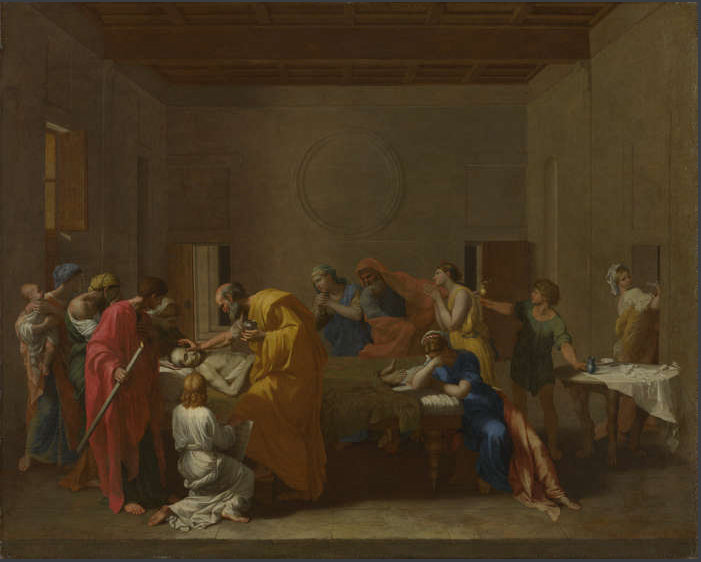L’Extrême-onction - Nicolas Poussin - Alpha Reproduction