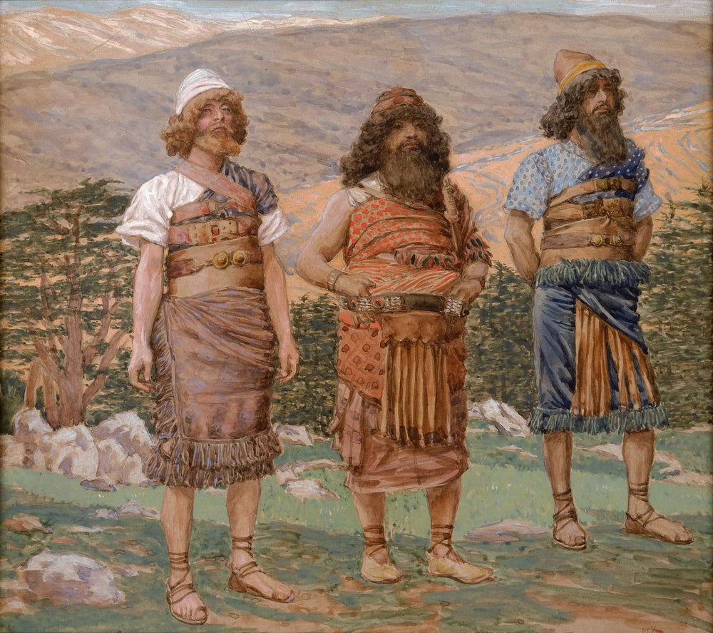 Sem Cham et Japhet - James Tissot - Alpha Reproduction