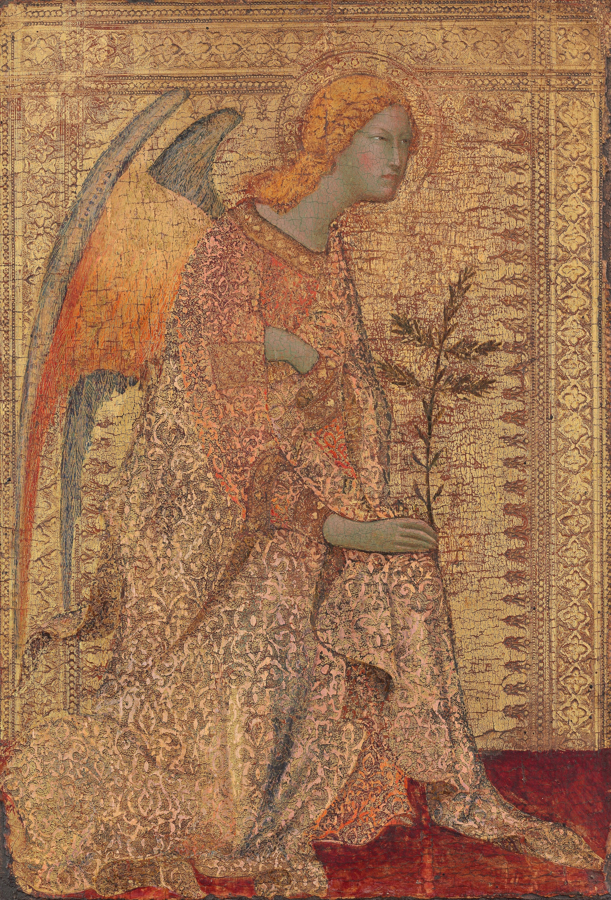 L'ange d'annonciation - Simone Martini image 1 reproduction d’œuvre d’art à l’huile