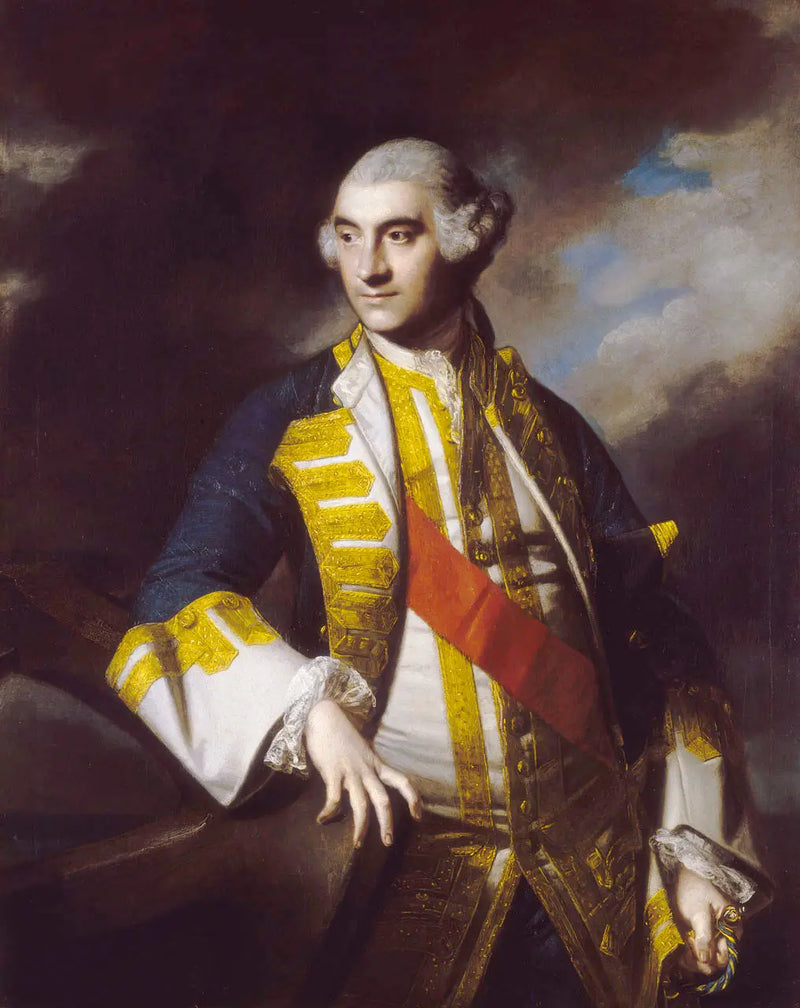 Портрет сэра Чарльза Сондерса (ок. 1715–1775) — Джошуа Рейнольдс