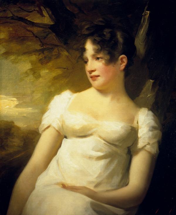 Mademoiselle Lamont de Greenock - Henry Raeburn