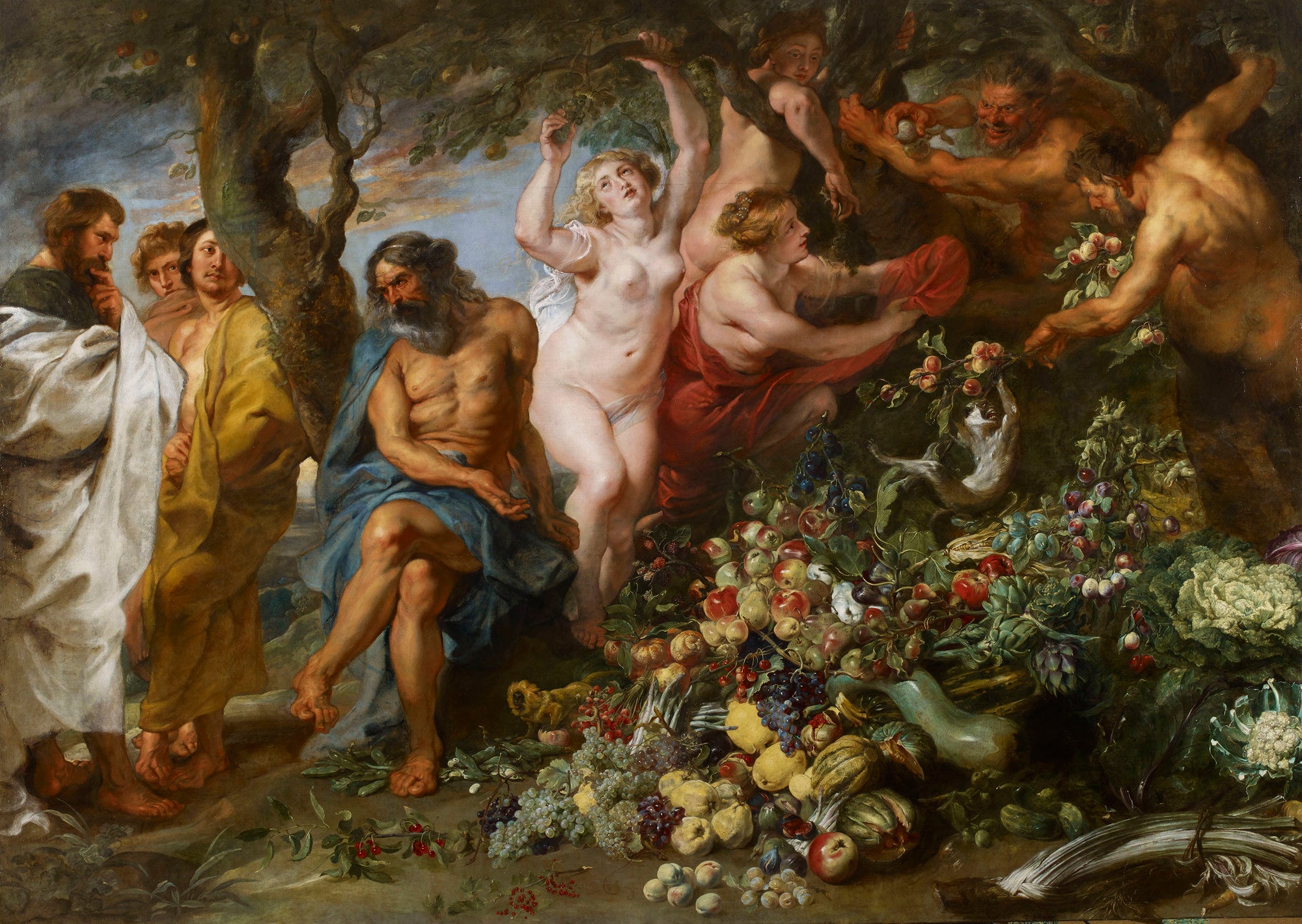Pythagore prônant le végétarisme - Peter Paul Rubens