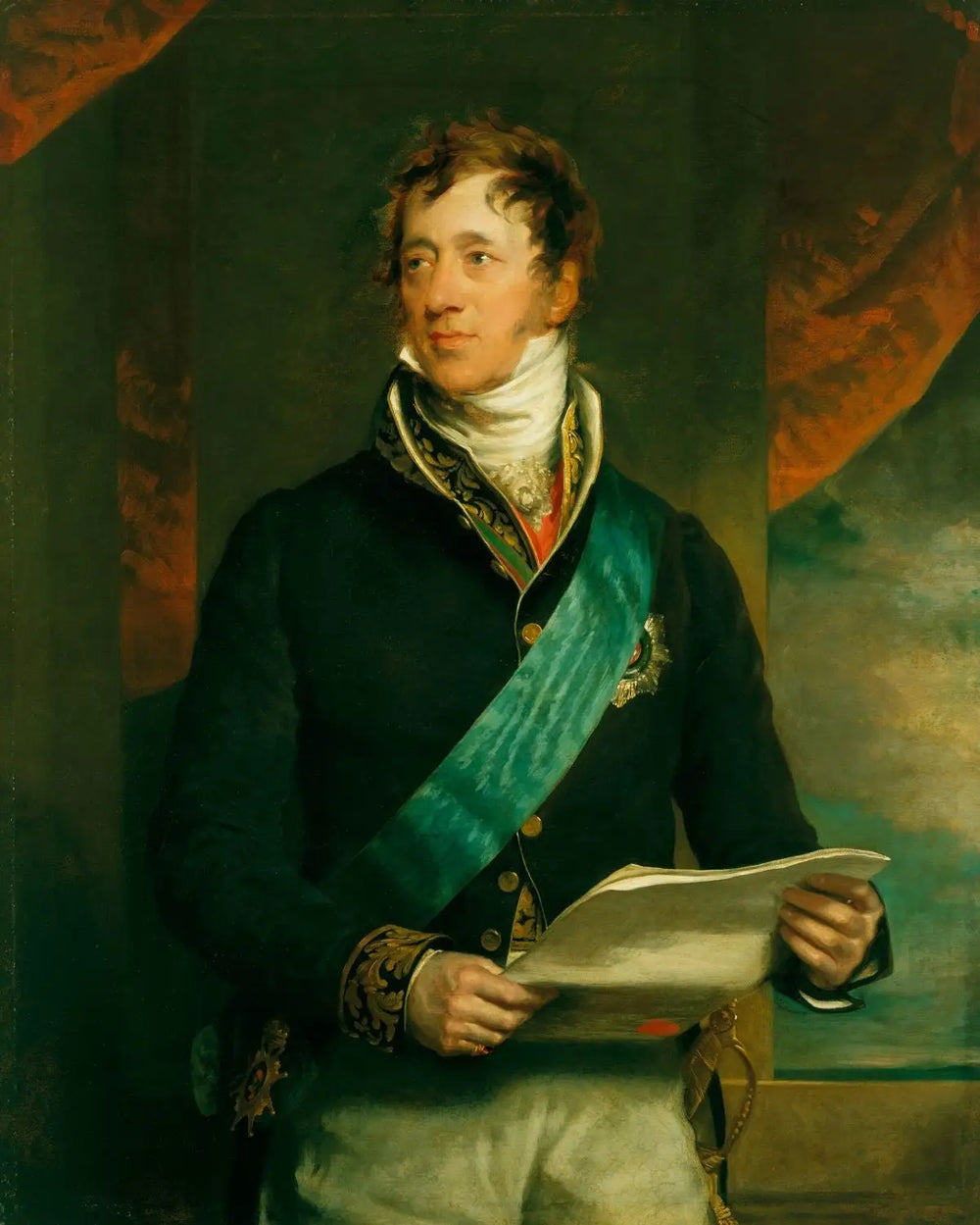 Ernest Frédéric comte de Münster (1766-1839) - Thomas Lawrence - Alpha Reproduction