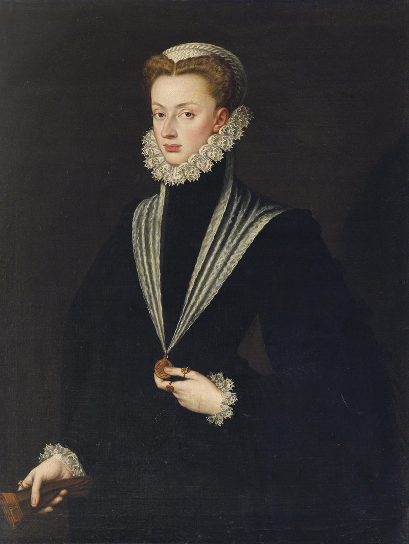 Portrait de Jeanne d'Autriche - Sofonisba Anguissola