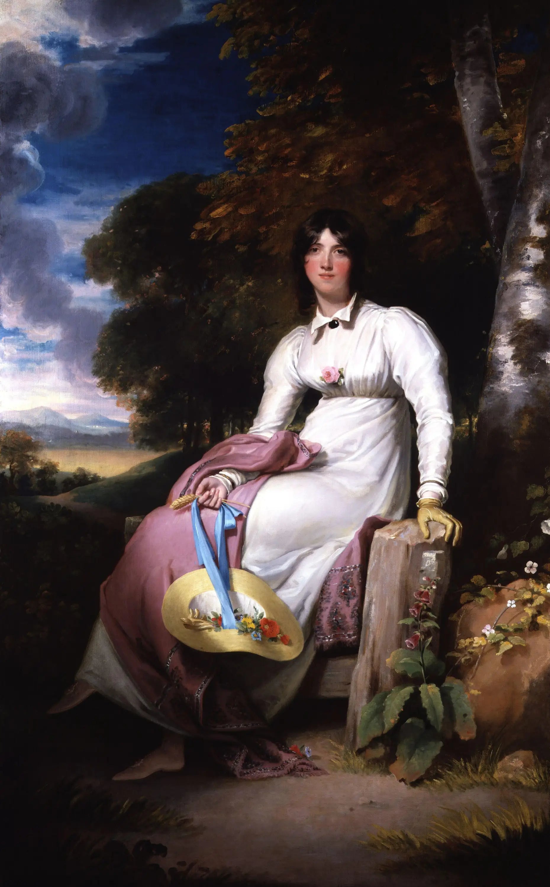 Sophia Lady Burdett - Thomas Lawrence - Alpha Reproduction