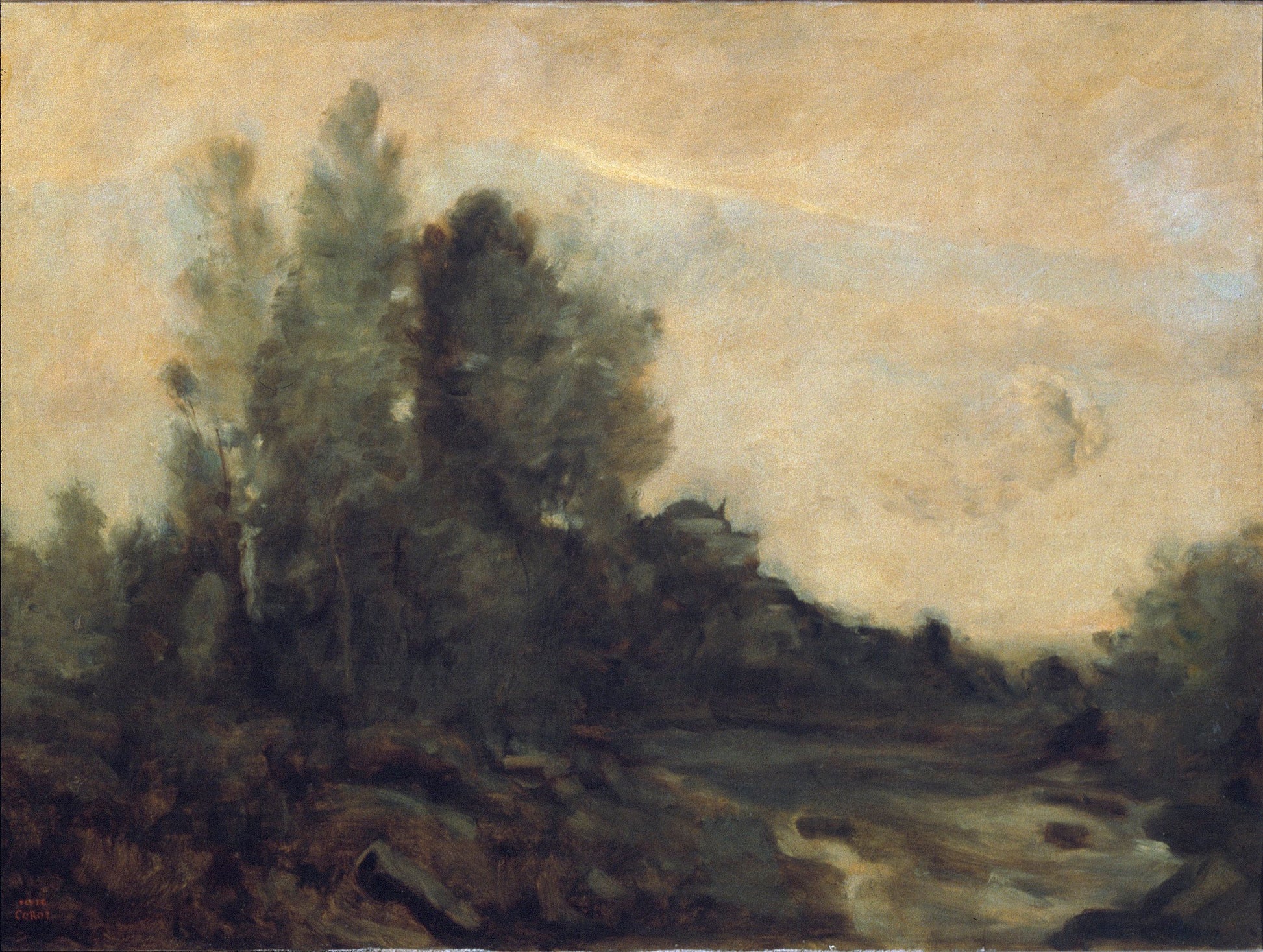 Souvenir d'Ariccia - Jean-Baptiste Camille Corot