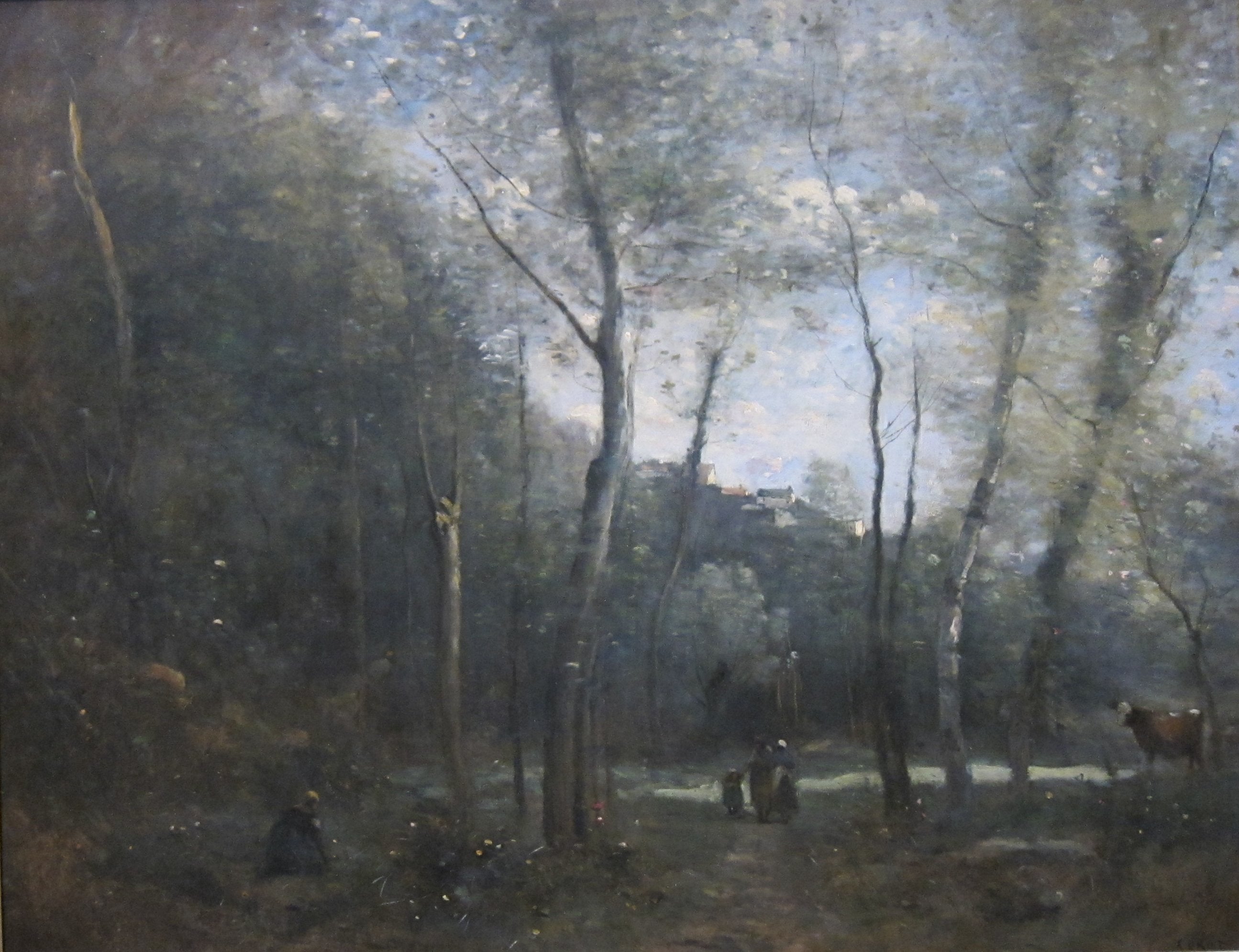 Souvenir d'une prairie à Brunoy - Jean-Baptiste Camille Corot