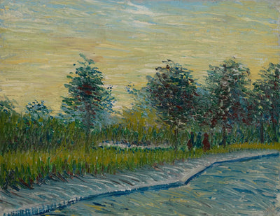 Reproduction du tableau « Square Saint-Pierre au coucher du soleil - Vincent van Gogh » par Alpha Reproduction en peinture à l’huile