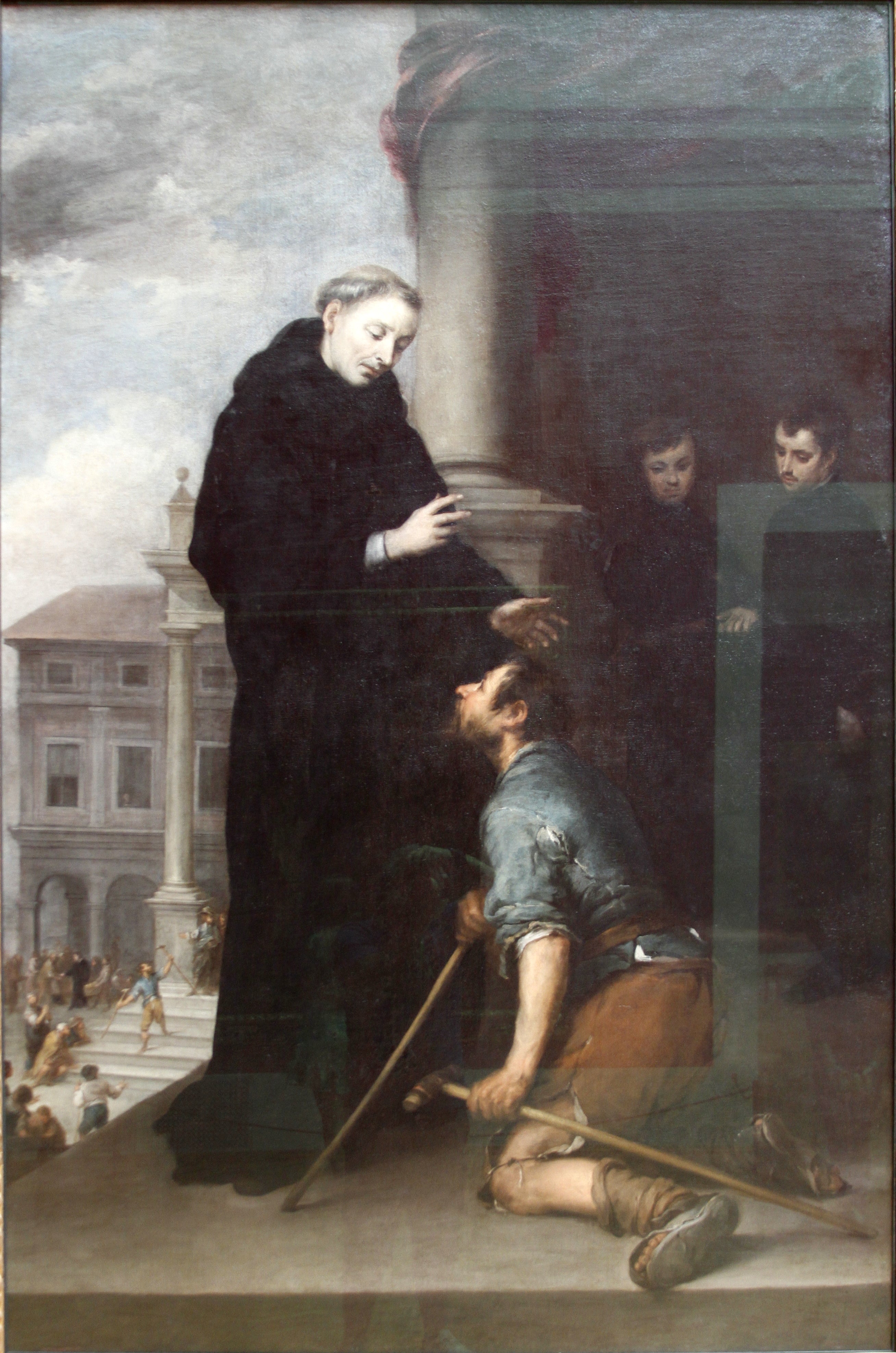 Thomas de Villanova guérit les malades - Bartolomé Esteban Murillo