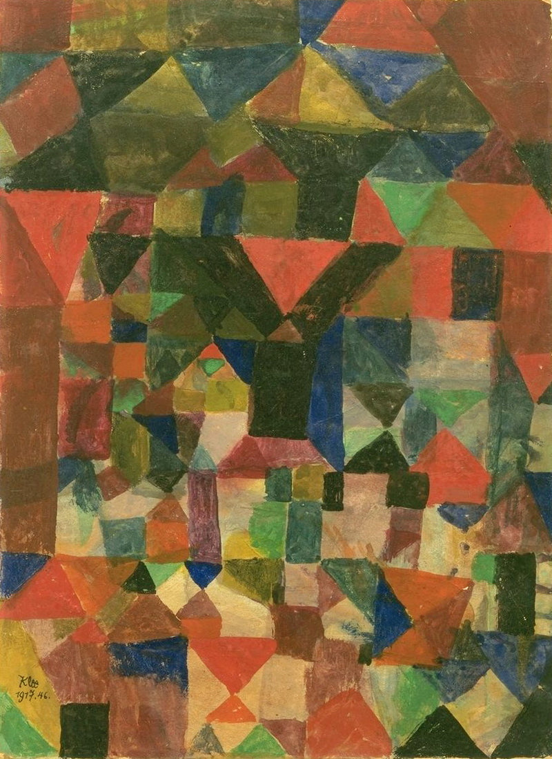 Town-like Construction - Paul Klee