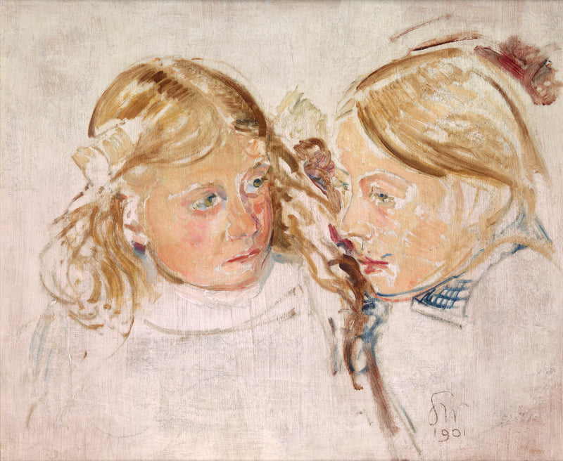 Double portrait - Stanisław Wyspiański