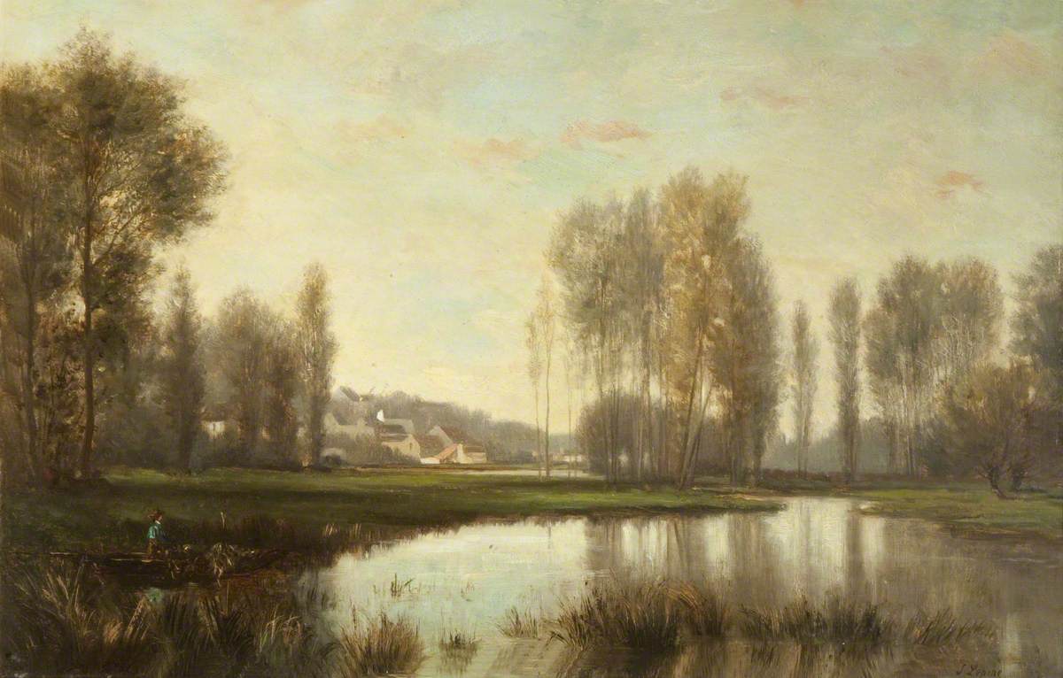 Scène de rivière - Stanislas Lépine - Alpha Reproduction