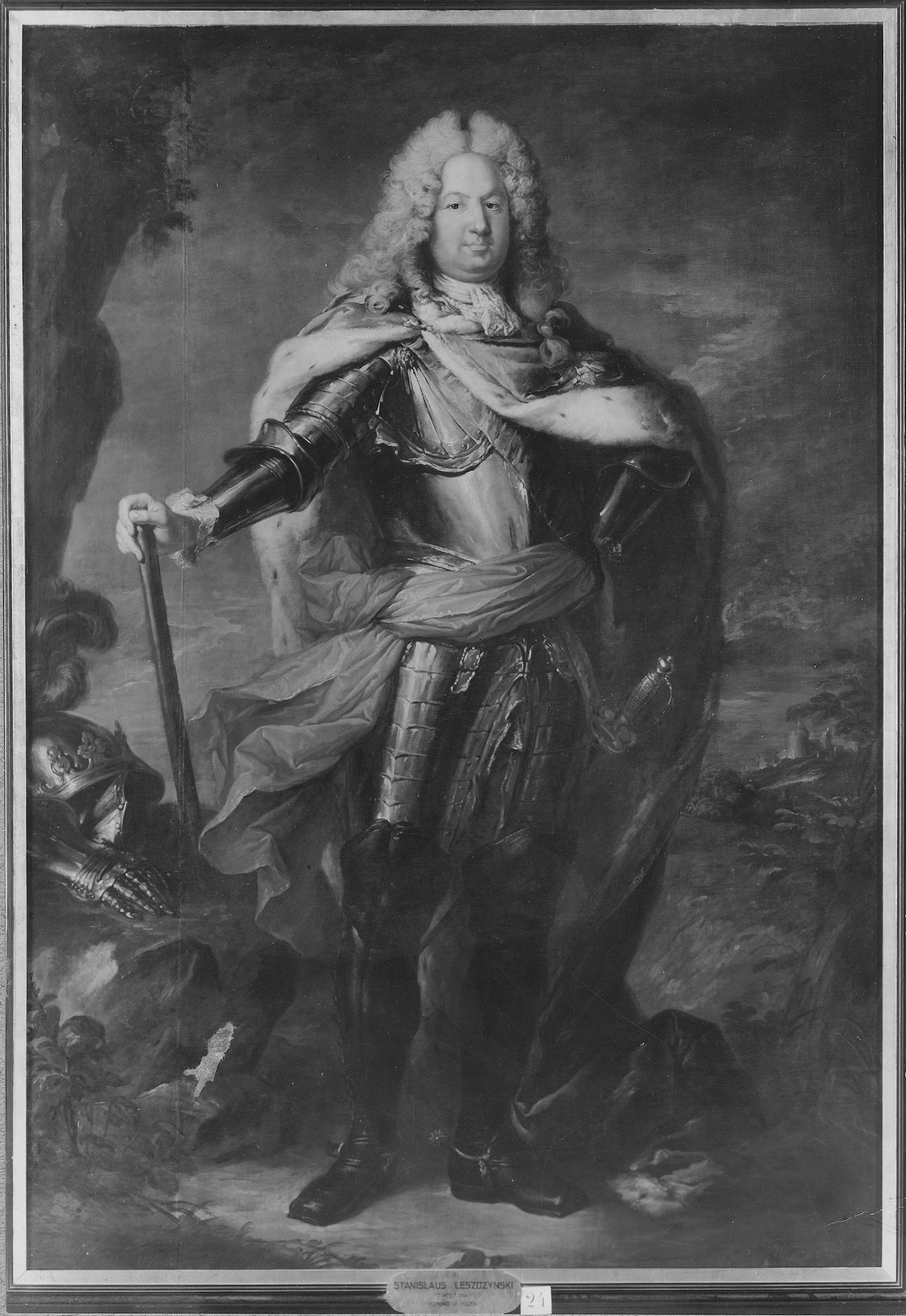 Stanislas I Leszczynski 1677-1766 roi de Pologne - Hyacinthe Rigaud - Alpha Reproduction