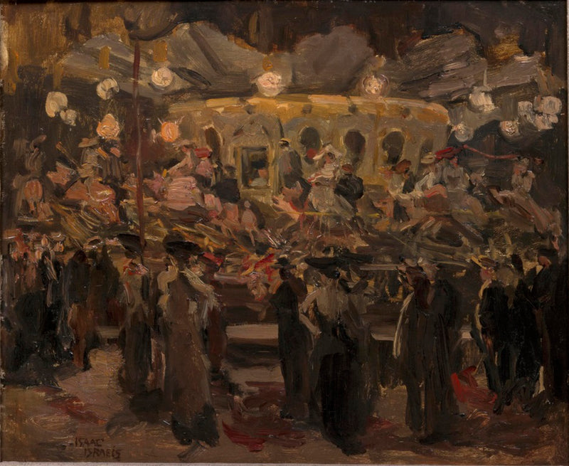 Паровая карусель - Isaac Israëls