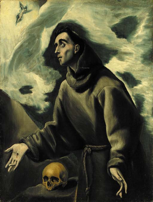 Saint François recevant les stigmates - El Greco