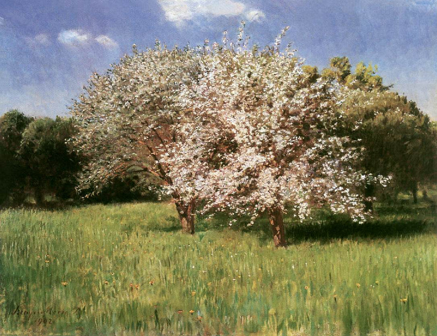 Pommiers en fleurs – Pál Szinyei Merse