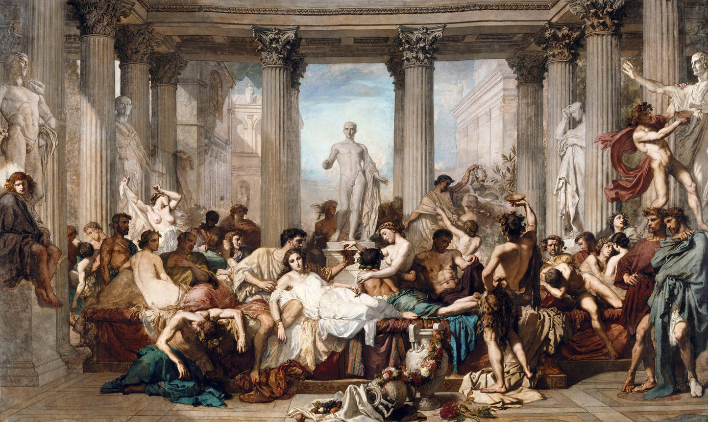 Римляне упадка - Томас Кутюр (1847)