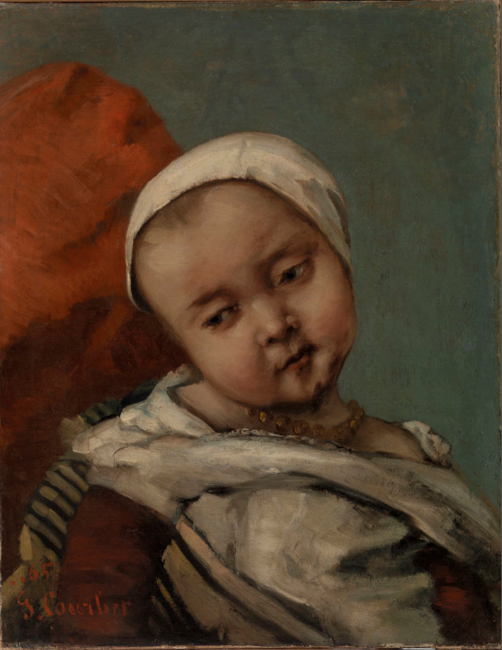 Tête d'enfant - Gustave Courbet
