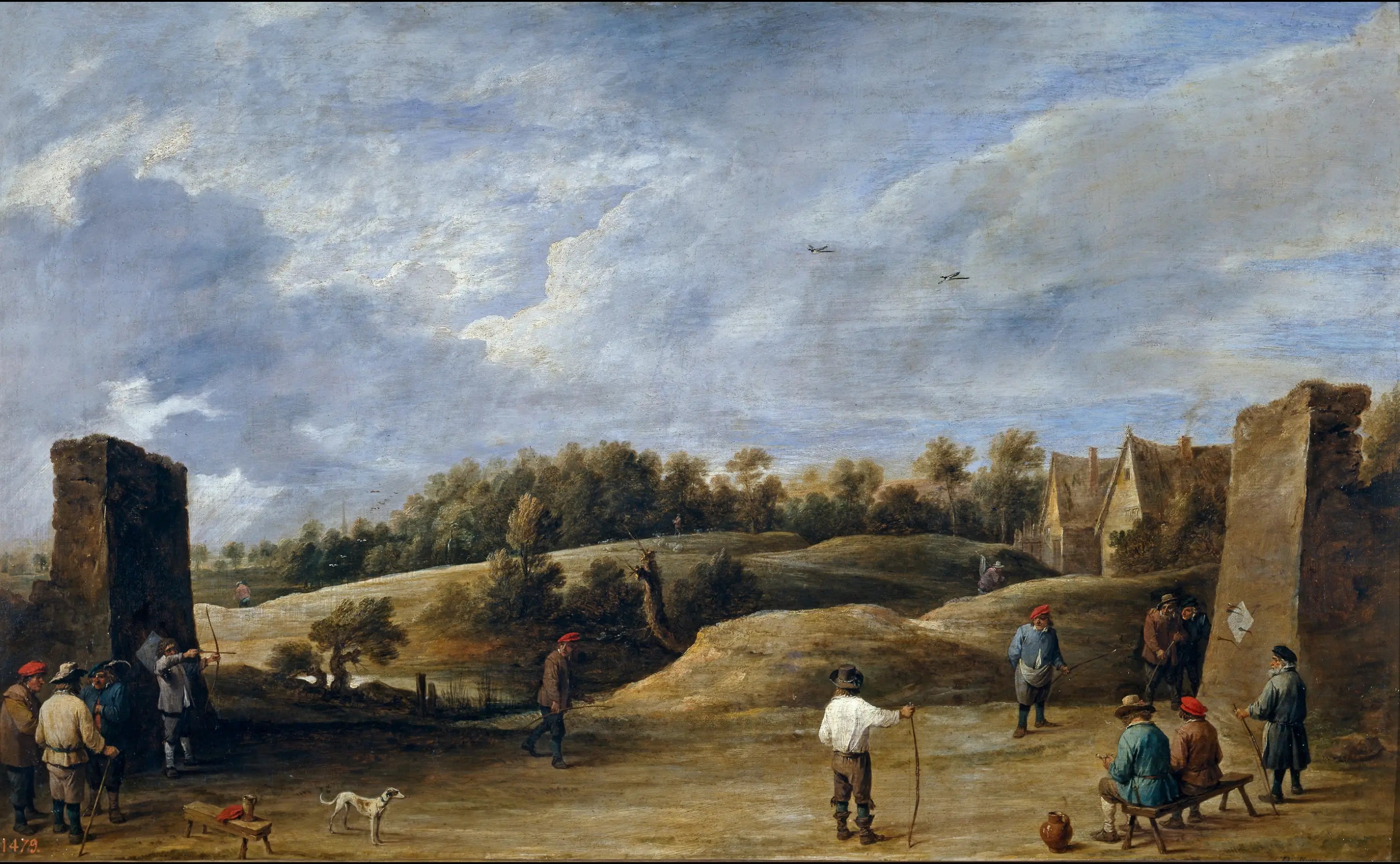 Le Tir à l’arc - David Teniers le Jeune - Alpha Reproduction