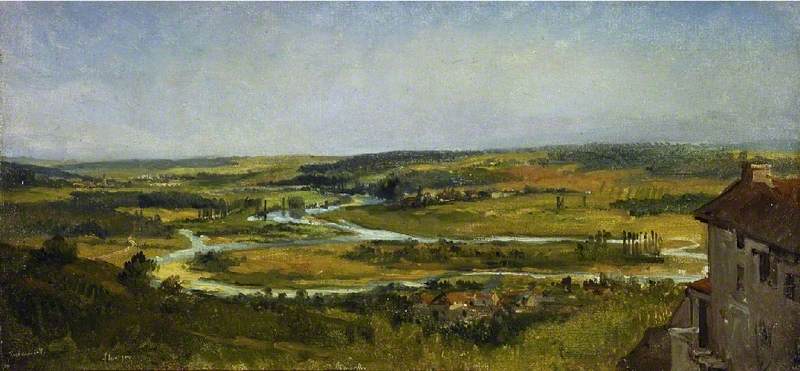 Paysage panoramique - Théodore Rousseau