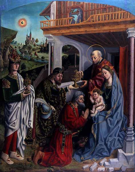 L'Adoration des Mages - Fernando Gallego