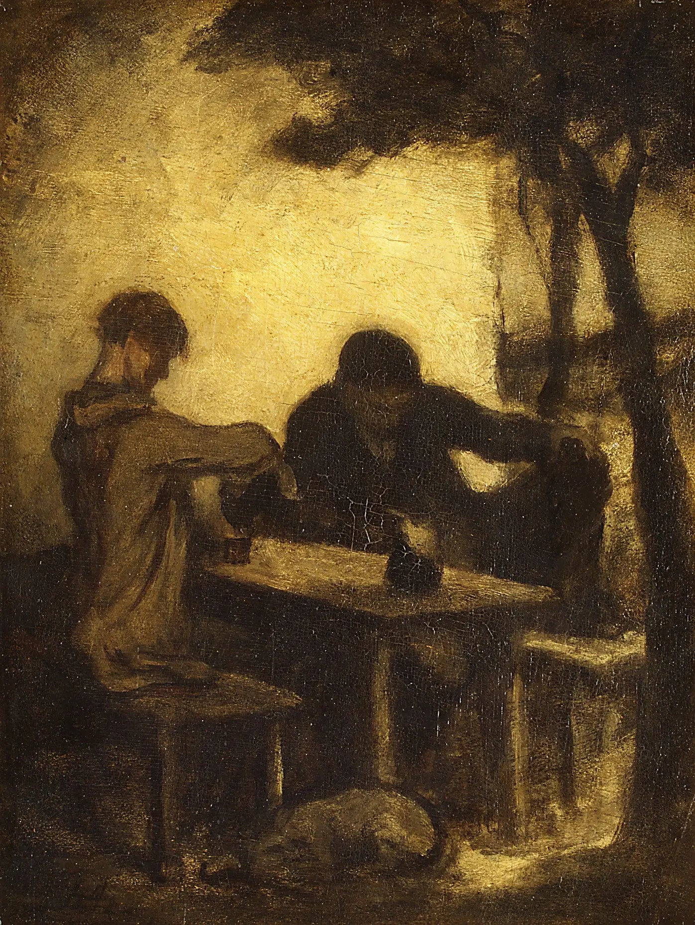 Les buveurs - Honoré Daumier - Alpha Reproduction