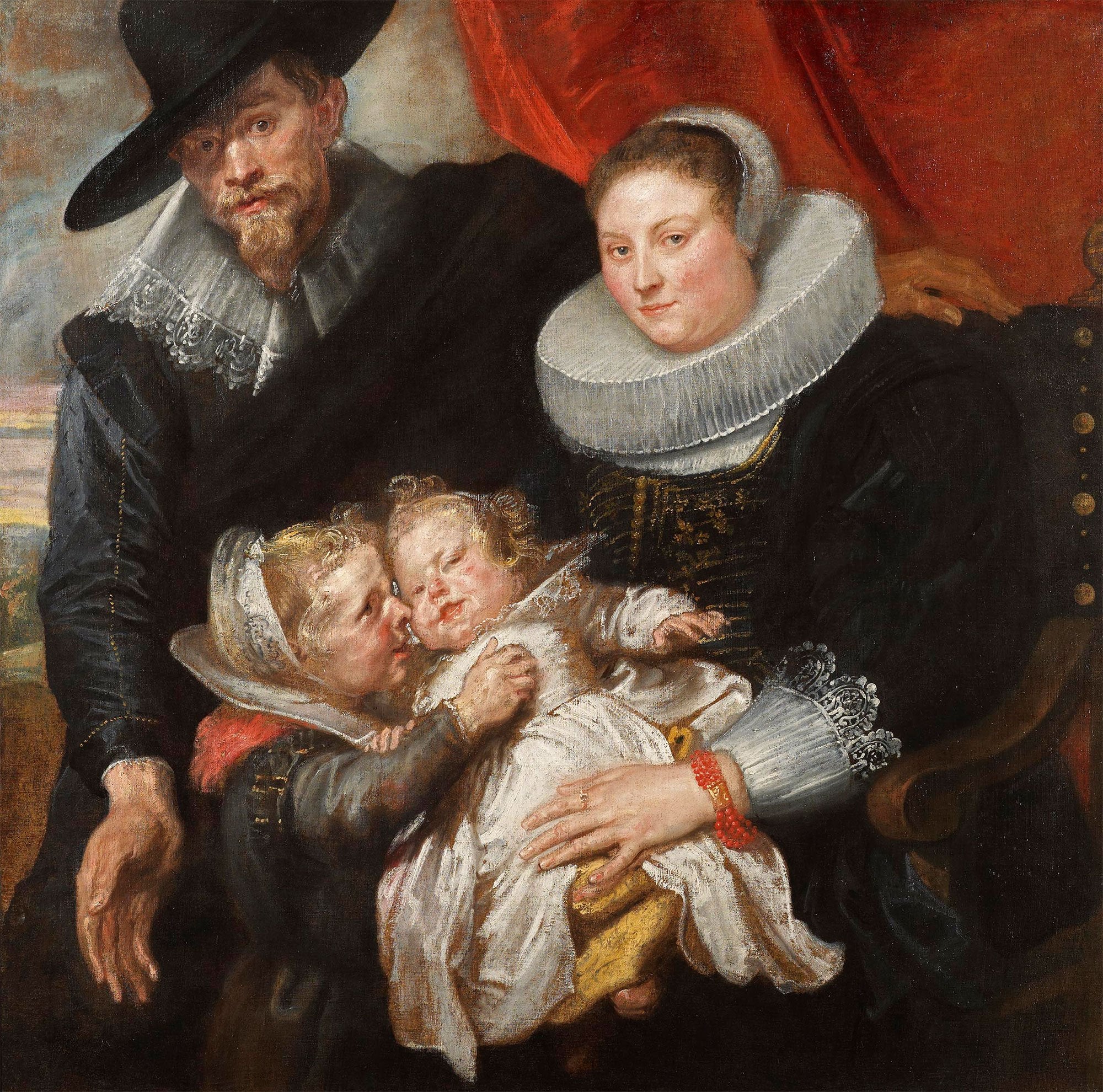 Portrait d'une famille - Antoine van Dyck