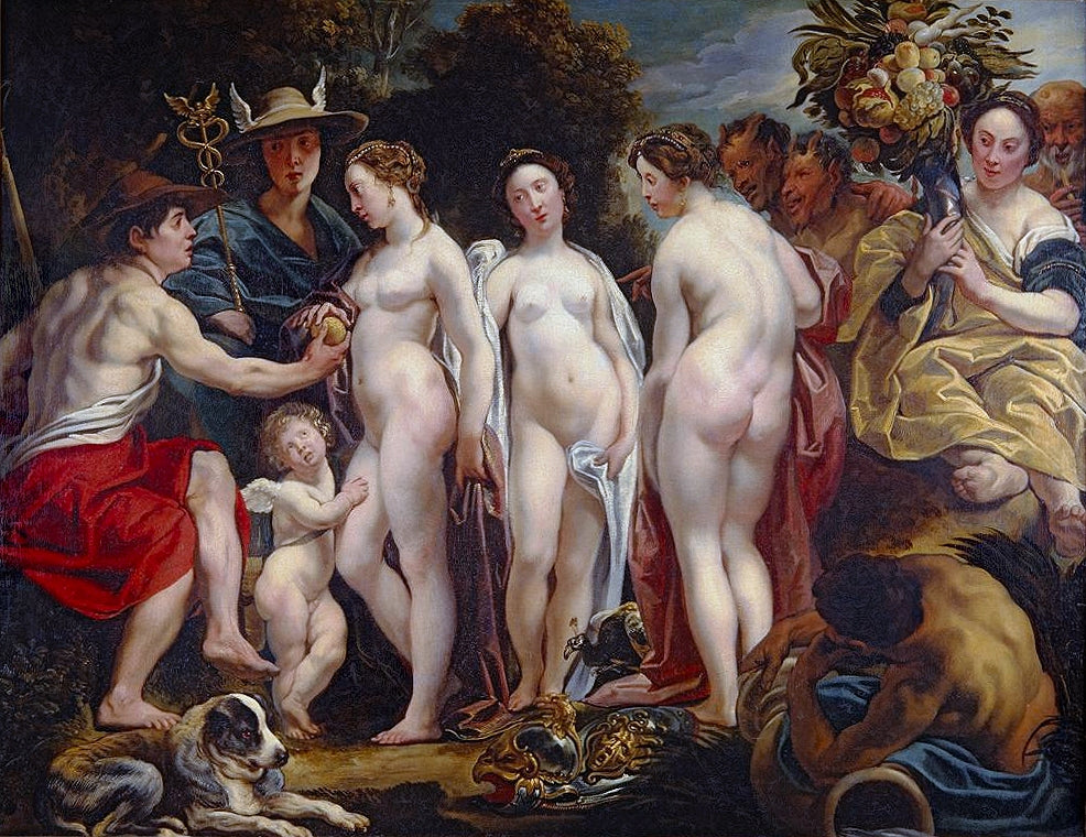 Le Jugement de Paris - Jacob Jordaens