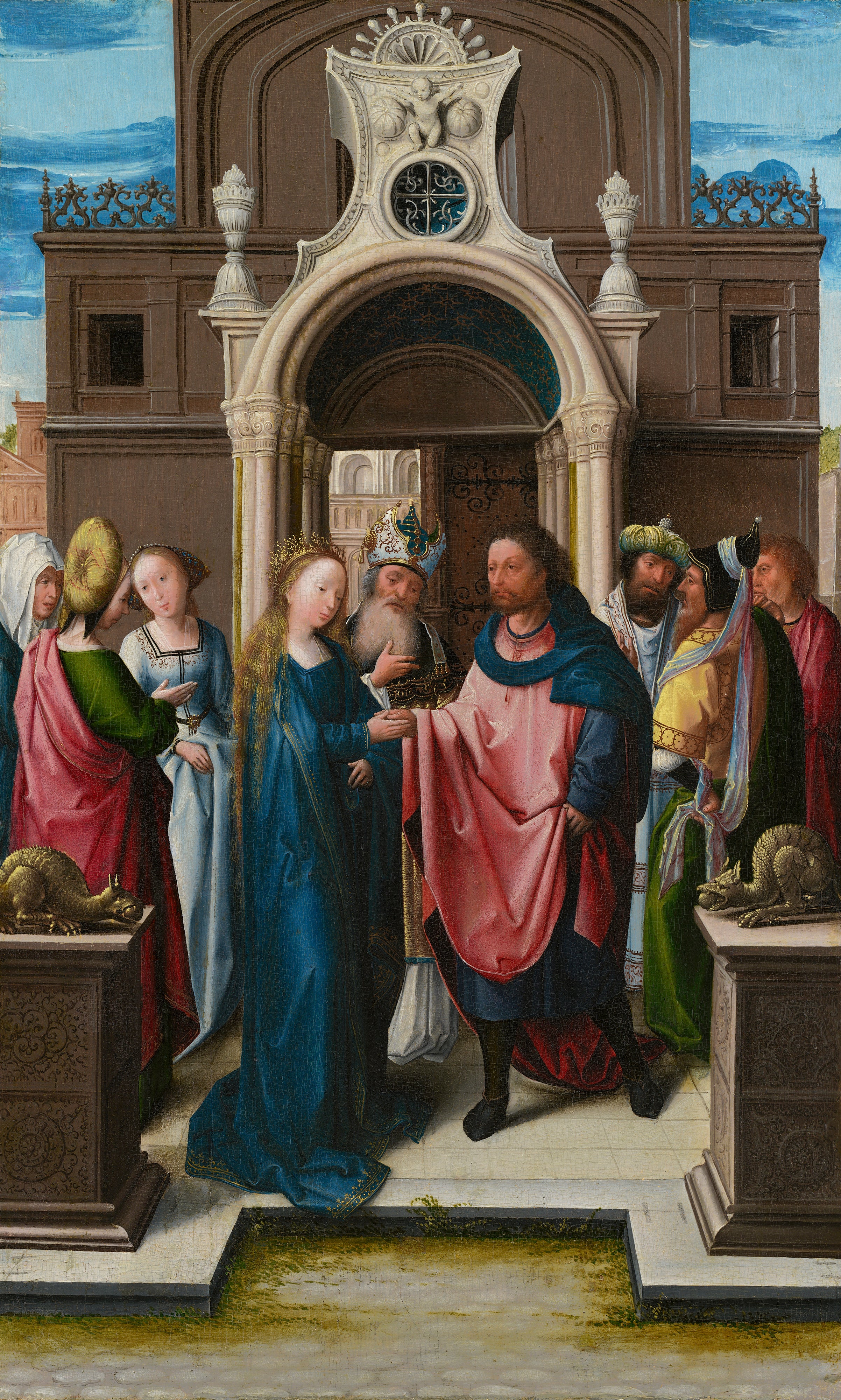 Le Mariage de la Vierge - Bernard van Orley