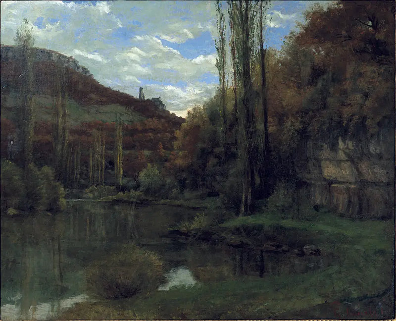 Зеркало де Ссей - Гюстав Курбе