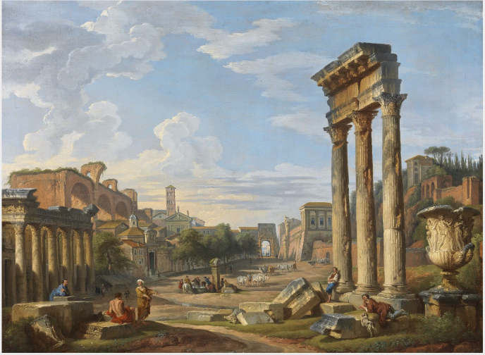 Le Forum romain - Giovanni Paolo Panini