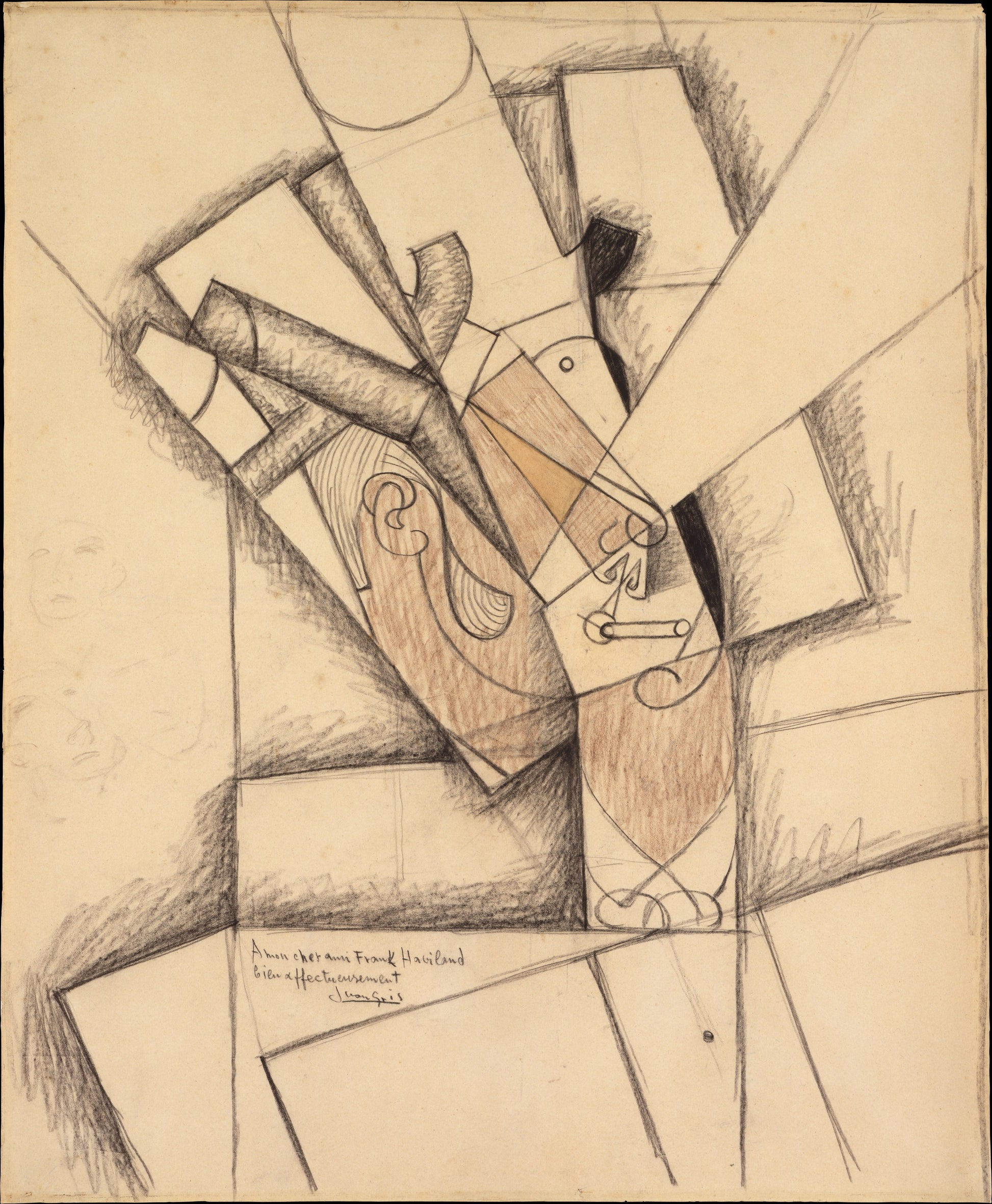 Le fumeur - Juan Gris