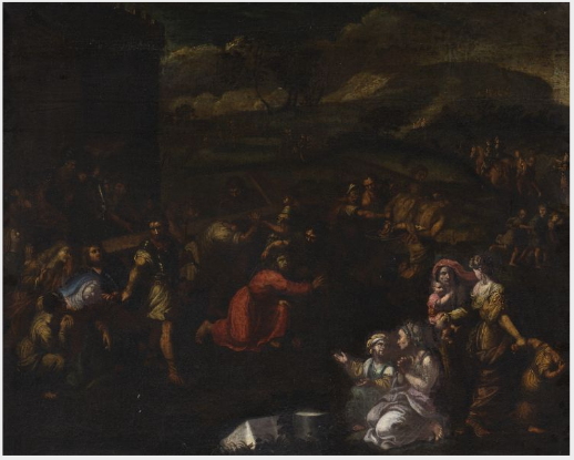 Le chemin du Calvaire - Pierre Mignard - Alpha Reproduction