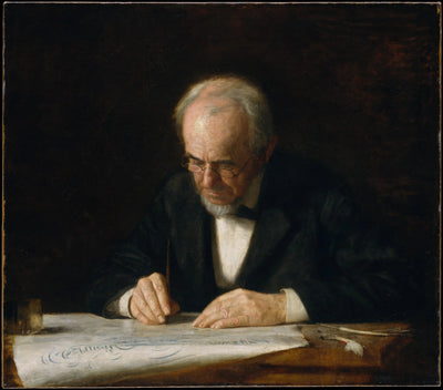 Le Maître d’écriture - Thomas Eakins - Alpha Reproduction