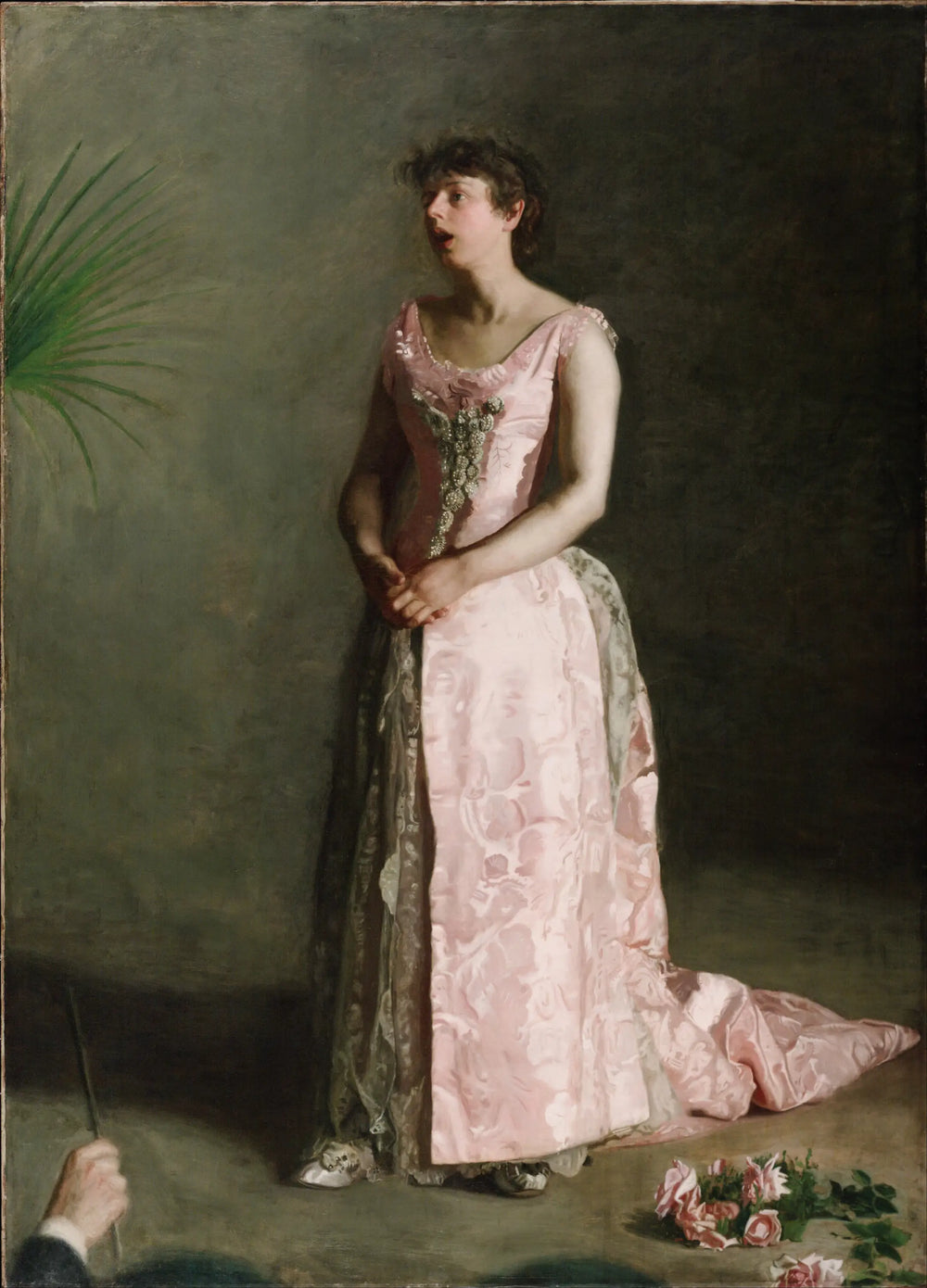 La chanteuse de concert - Thomas Eakins - Alpha Reproduction