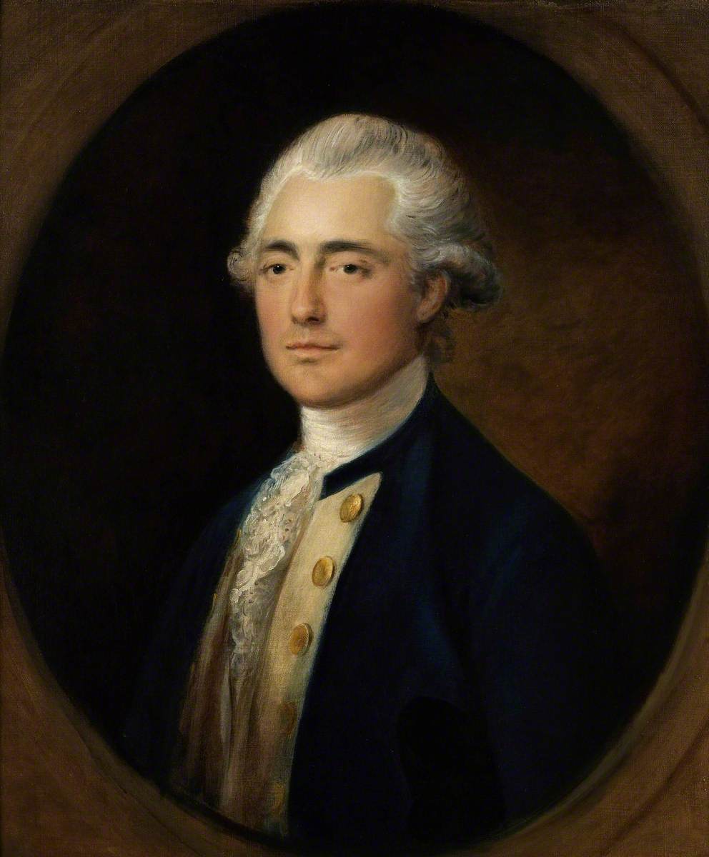 Capitaine l’hon. John Whitmore Chetwynd (1754-1788) infirmier autorisé - Thomas Gainsborough - Alpha Reproduction