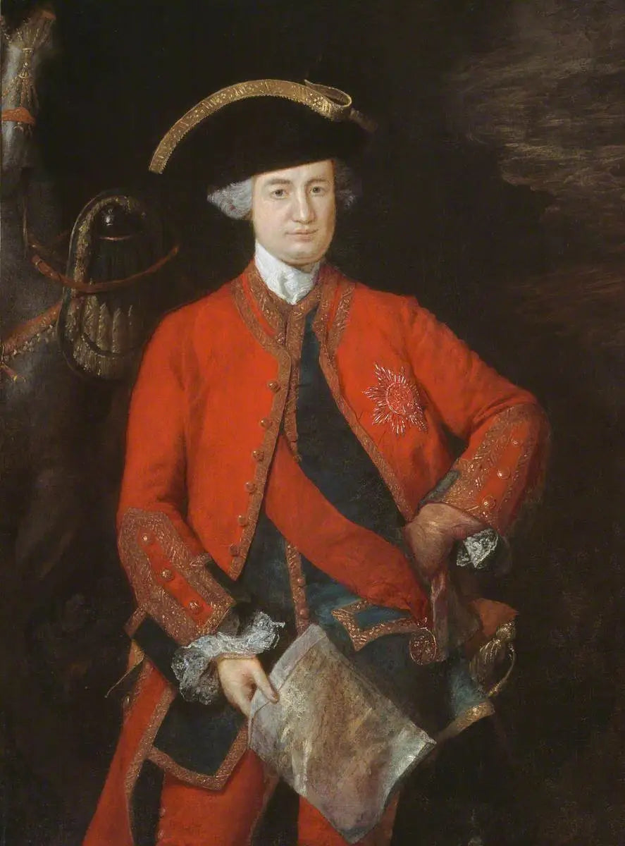 Robert Lord Clive (1725–1774) en uniforme d’officier général - Thomas Gainsborough - Alpha Reproduction