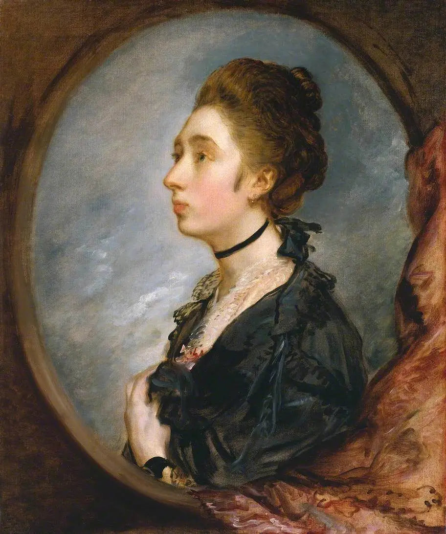 Margaret la fille de l’artiste - Thomas Gainsborough - Alpha Reproduction