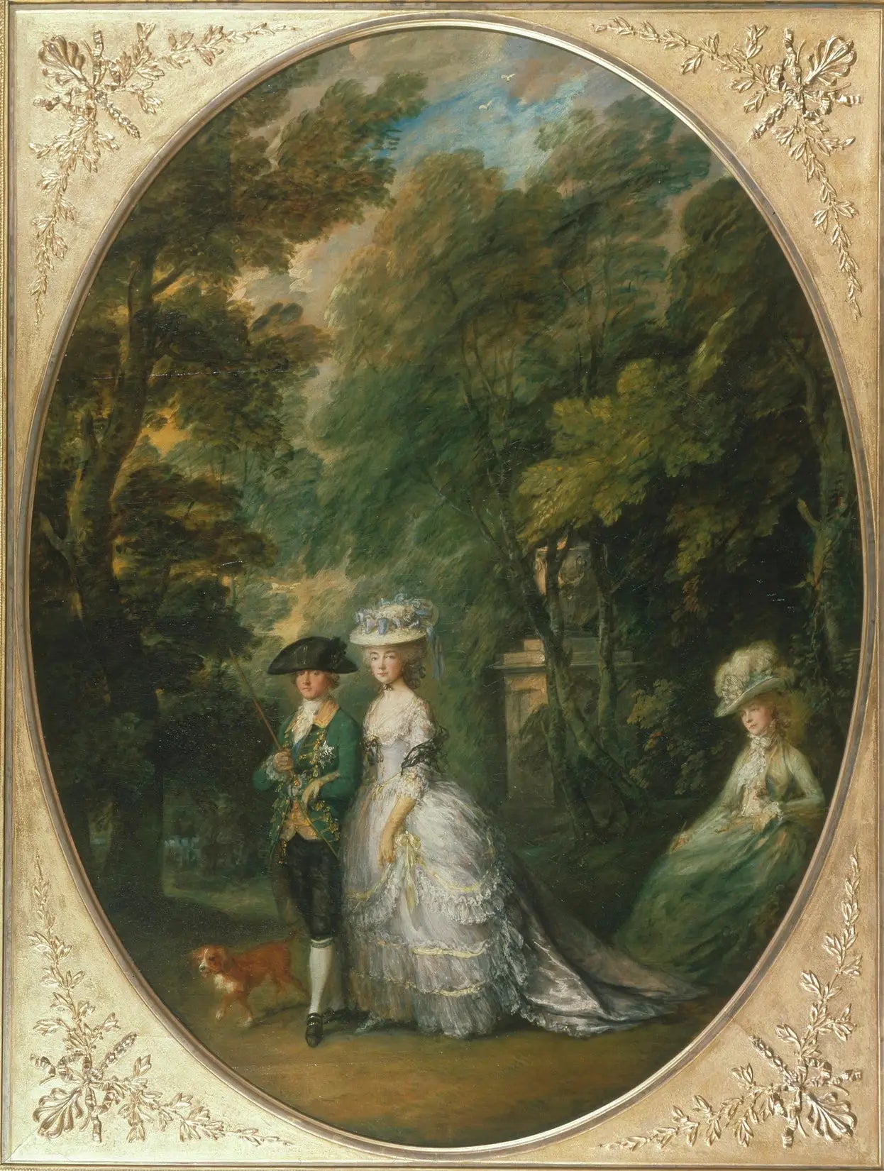 Henri duc de Cumberland avec Anne duchesse de Cumberland et Lady Elizabeth Luttrell - Thomas Gainsborough - Alpha