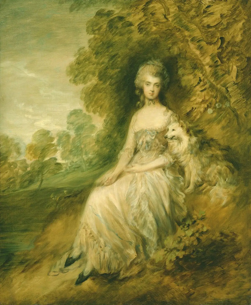 г-жа Мэри Робинсон (1758-1800) - Томас Гейнсборо
