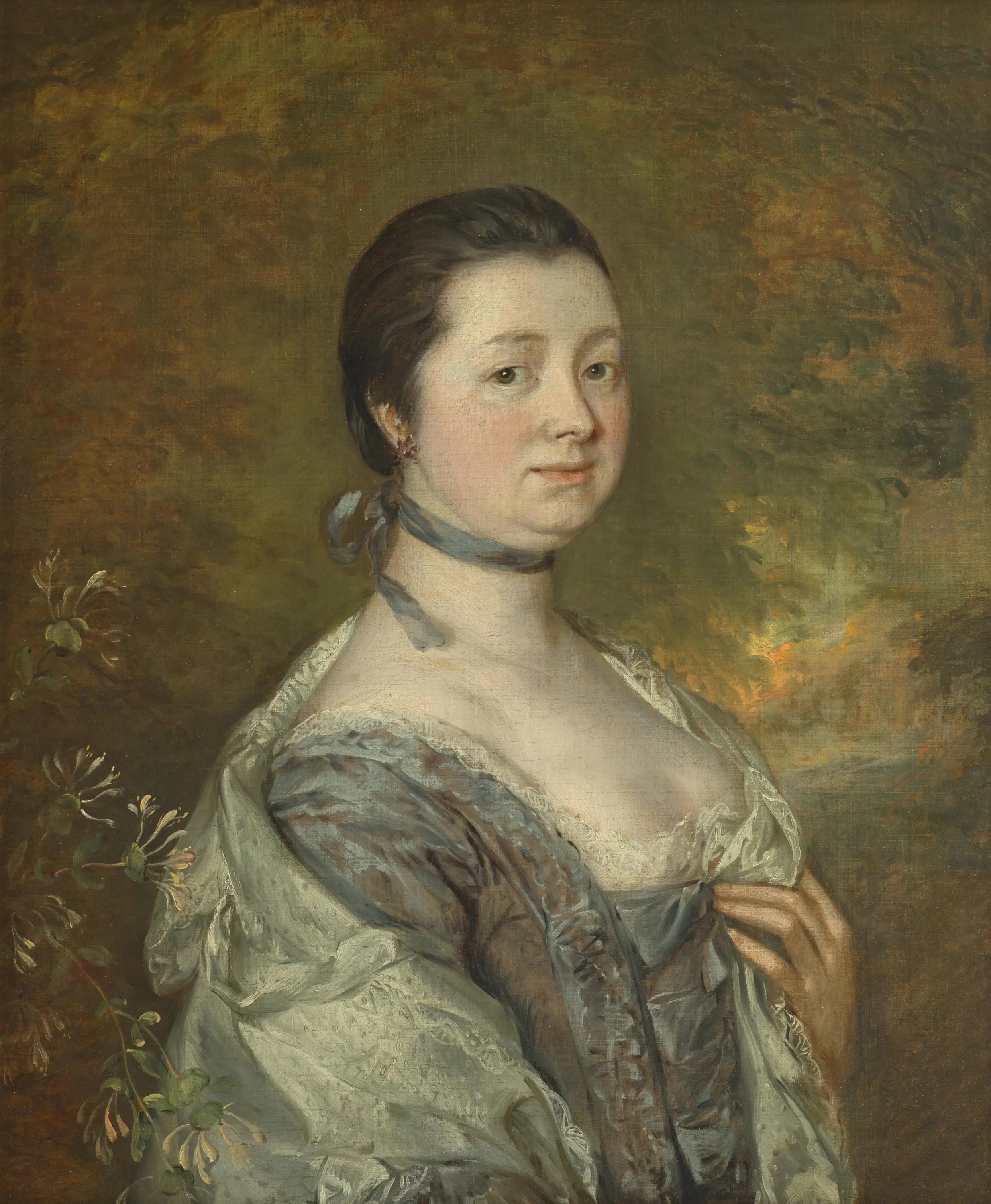 Margaret Gainsborough née Burr (1728-1798) - Thomas Gainsborough - Alpha Reproduction