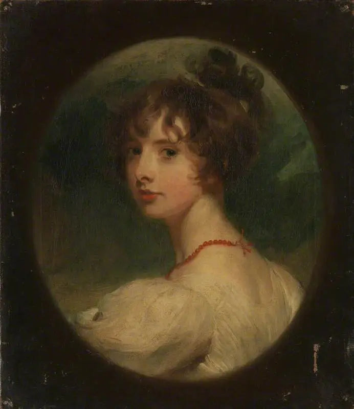 Портрет почтенной Эмили Мэри Лэмб (1787-1869), будущей графини Коупер и виконтессы Палмерстон - Томас Лоуренс