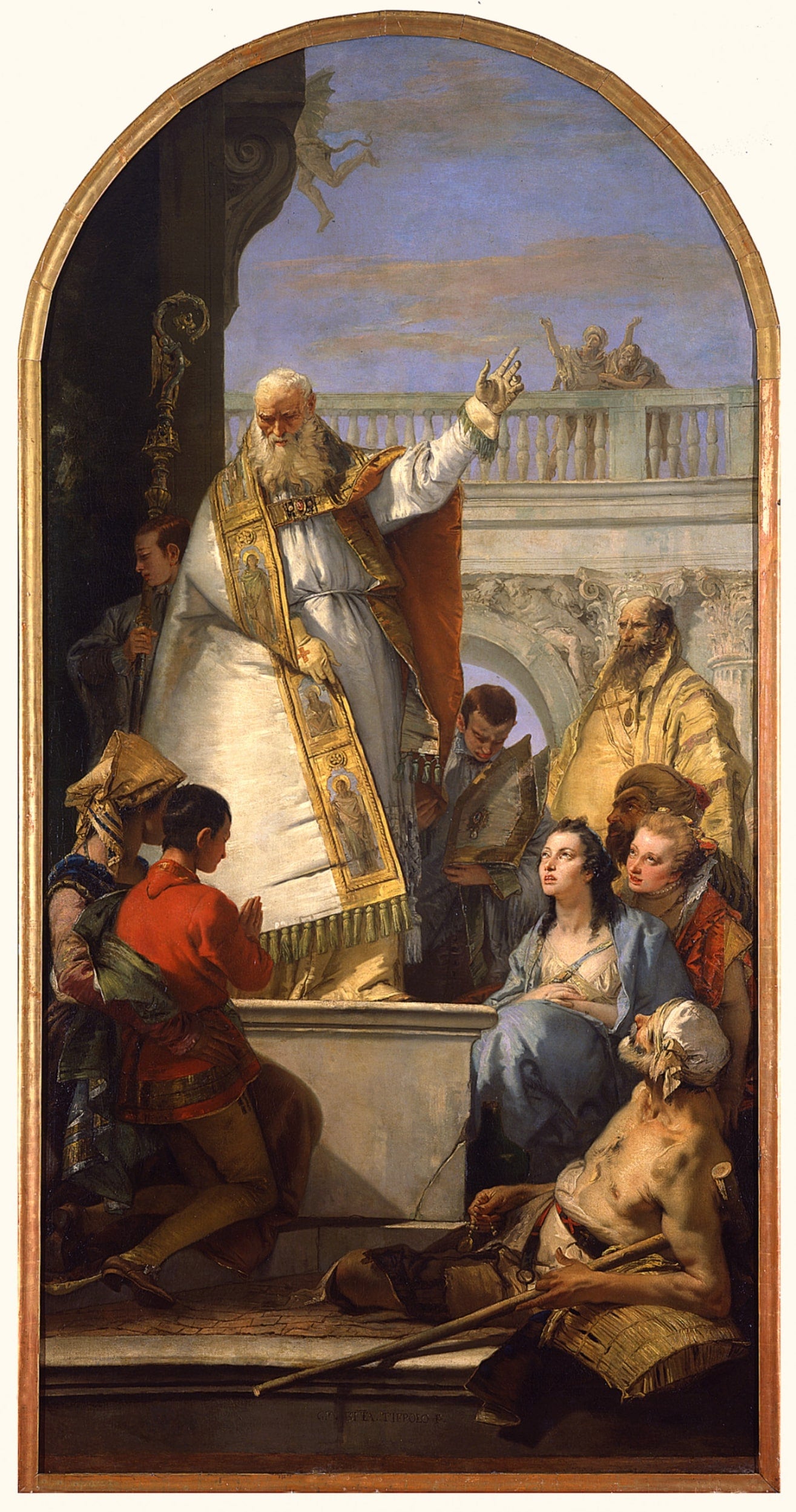 Saint Patrick, évêque d'Irlande - Giovanni Battista Tiepolo